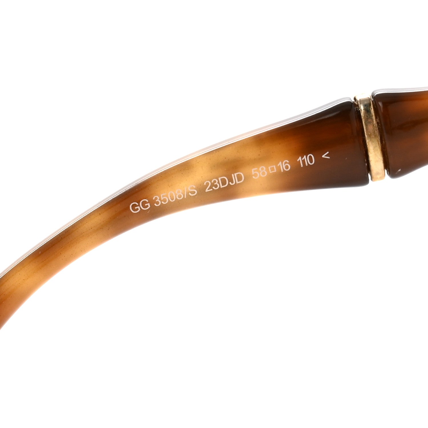 Gucci Bamboo Effect Sunglasses GG3508S Brown 1640952 – FASHIONPHILE