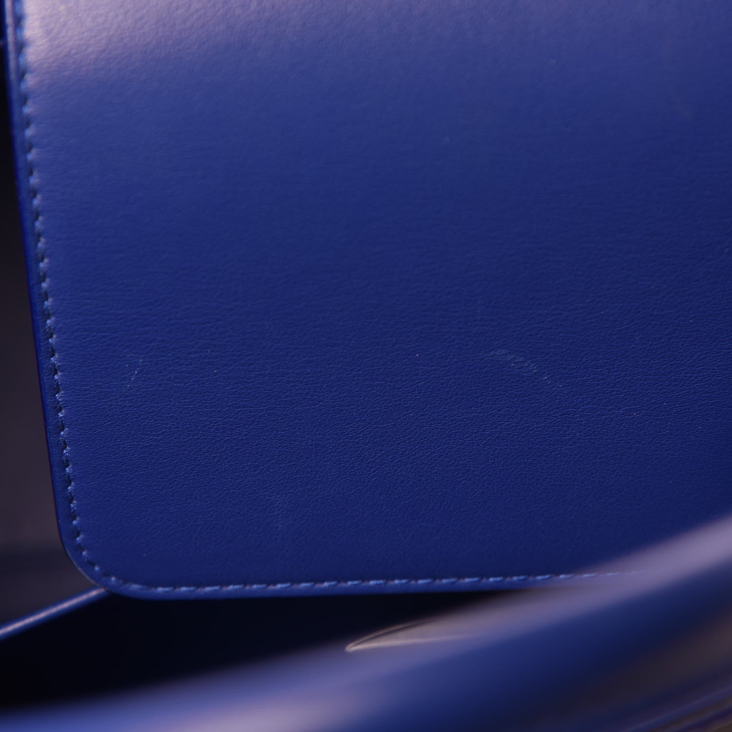 Christian Dior Bullcalf Medium Diorever Flap Yves Klein Blue 12 of 13