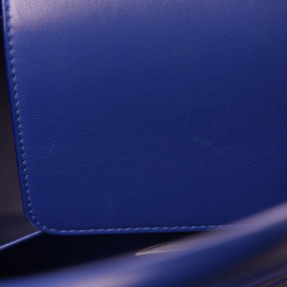 Christian Dior Bullcalf Medium Diorever Flap Yves Klein Blue 12 of 13