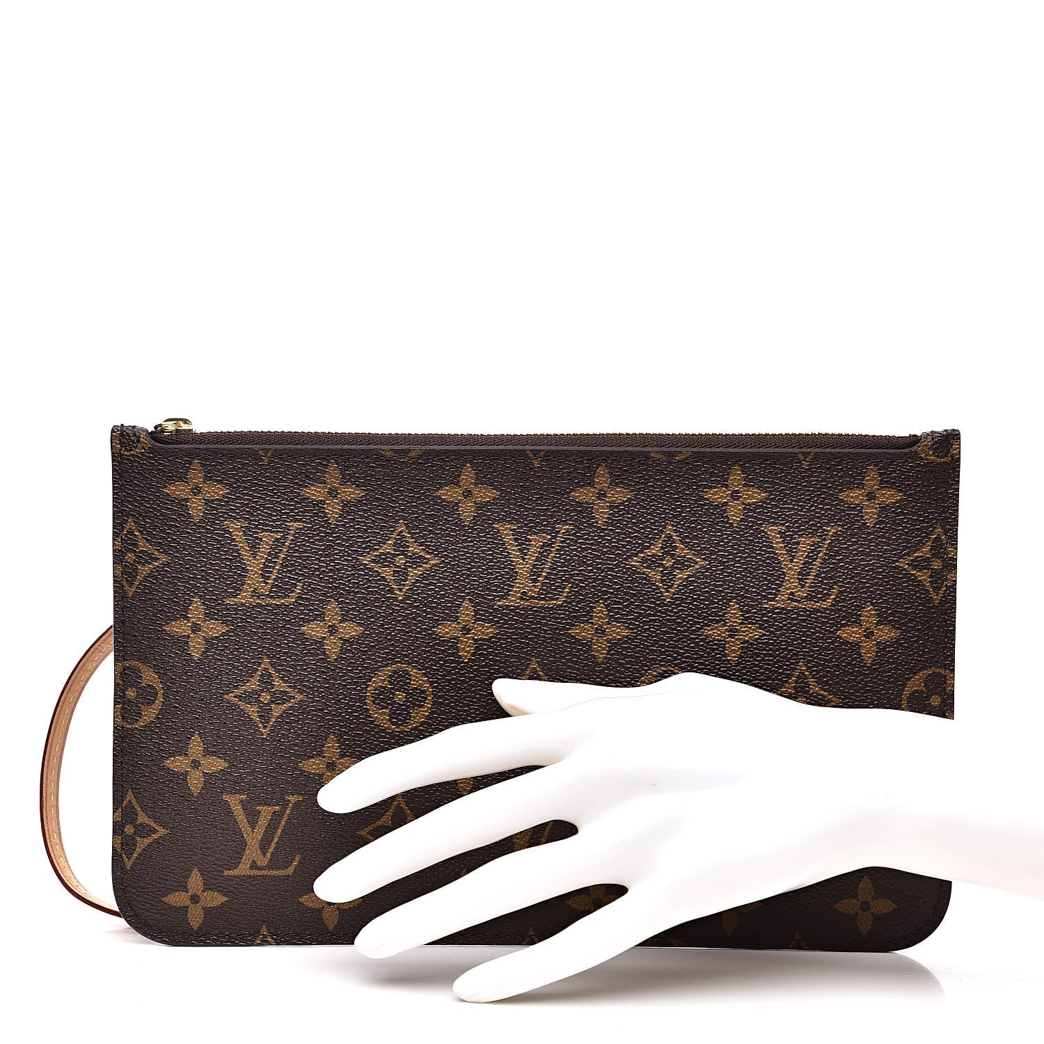 Louis Vuitton Monogram Neverfull MM GM Pochette 2 of 8