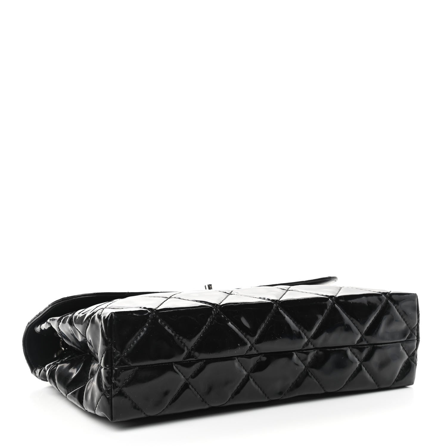 Chanel Vinyl Quilted In the Business Flap Bag Black 4 of 10