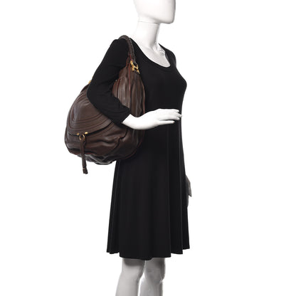 Chloe Calfskin Large Marcie Hobo Truffle 2 of 16