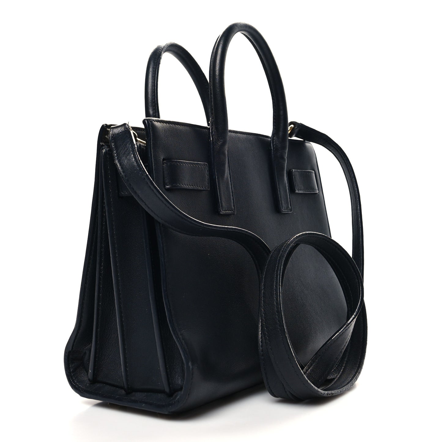 Calfskin Nano Sac De Jour Black