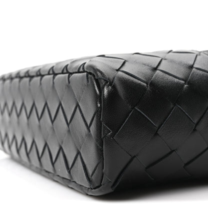 Bottega Veneta Calfskin Intrecciato Bang Bang Vanity Case Black 9 of 9