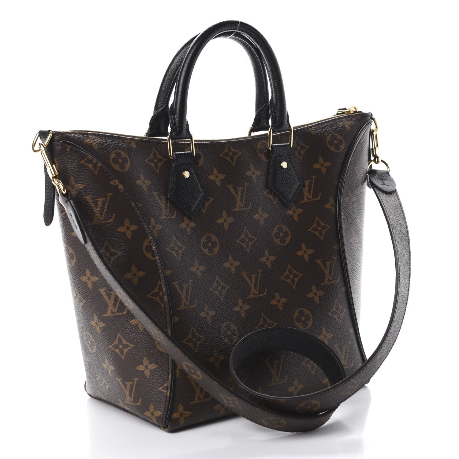 Louis Vuitton Monogram Tournelle PM Black 3 of 17