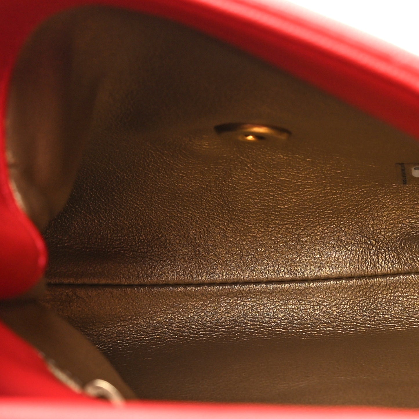 Lambskin Quilted Side-Packs Red