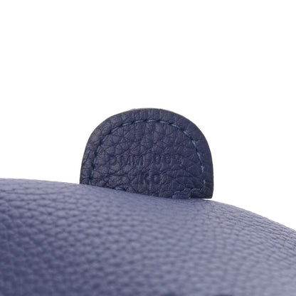 Hermes Taurillon Clemence Evelyne III PM Bleu Encre 6 of 10