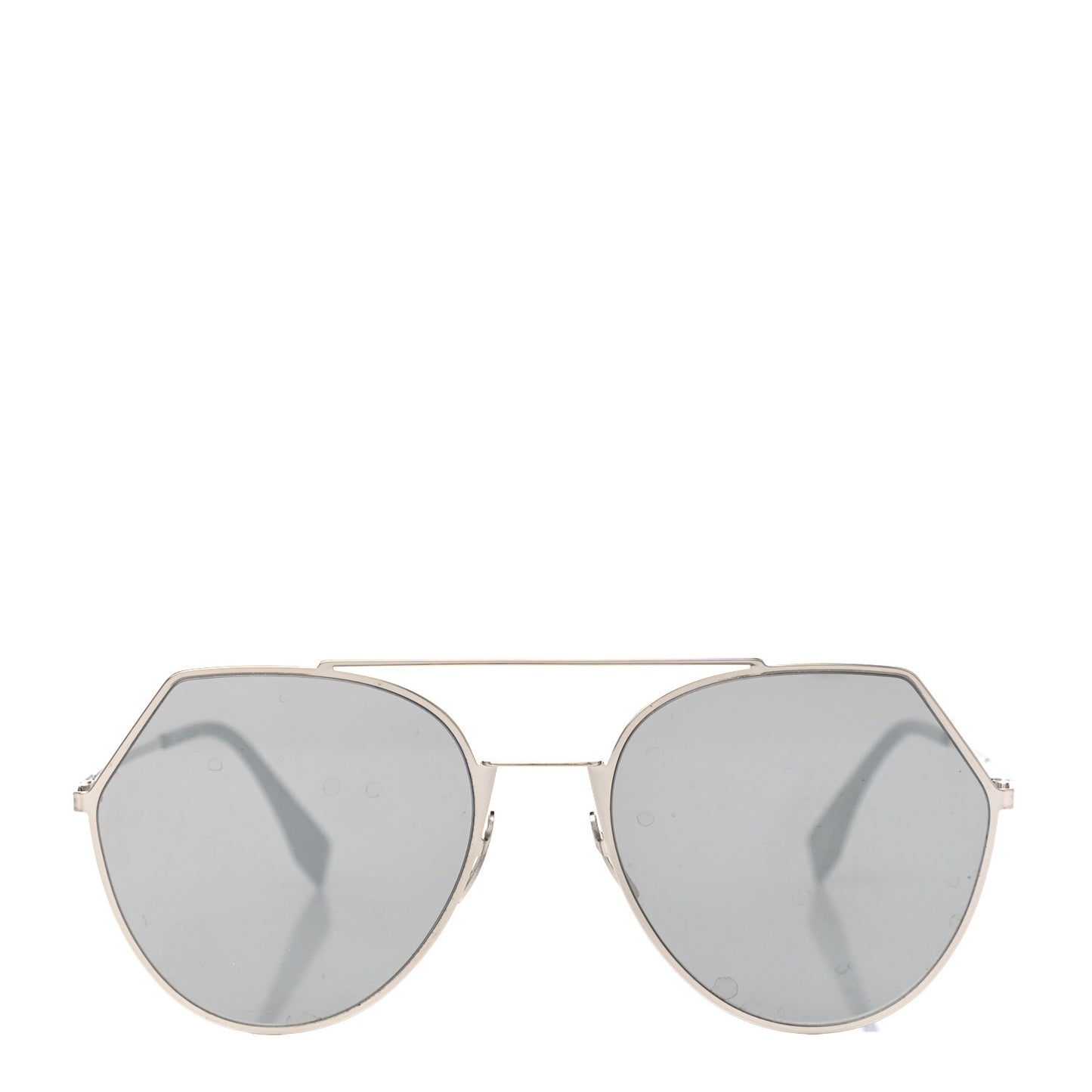 Metal Geometric Sunglasses FF 0194/S