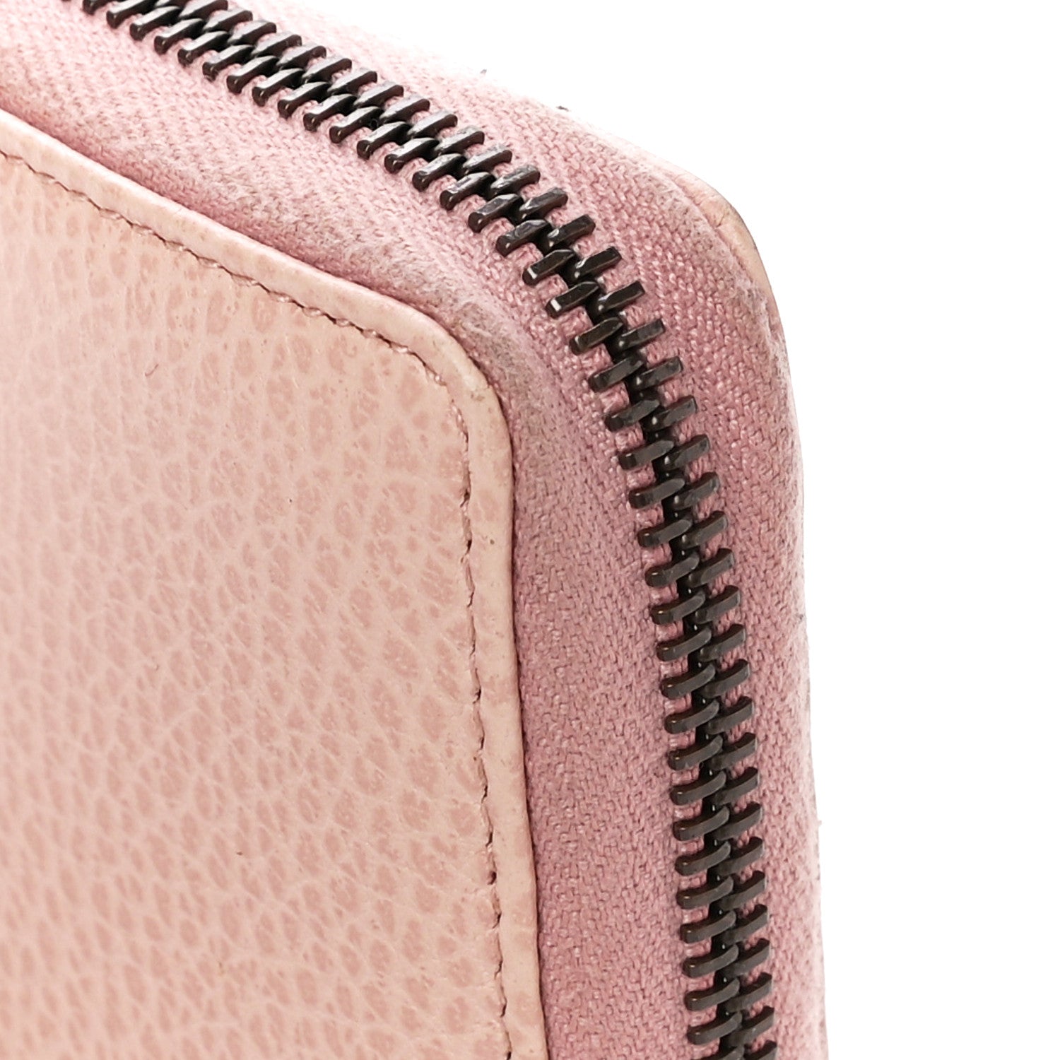 Gucci Calfskin Butterfly Farfalla Zip Around Wallet Perfect Pink 12 of 13