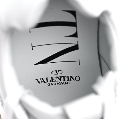Valentino Garavani Calfskin Mens Bounce Sneakers 40 White 9 of 13