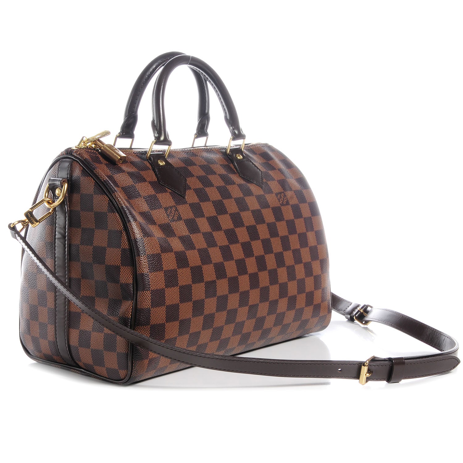 Louis Vuitton Damier Ebene Speedy Bandouliere 30 3 of 8
