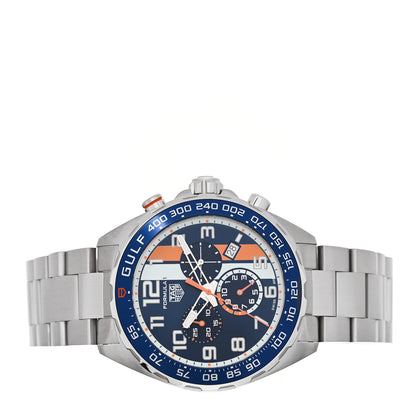 Tag Heuer Stainless Steel 43mm Formula 1 Chronograph Quartz Watch Blue CAZ101AT 2 of 5