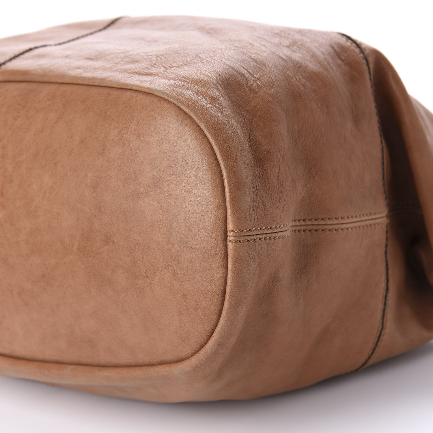 Givenchy Wrinkled Lambskin Medium Nightingale Tan 7 of 10