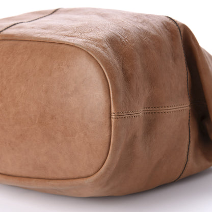 Givenchy Wrinkled Lambskin Medium Nightingale Tan 7 of 10