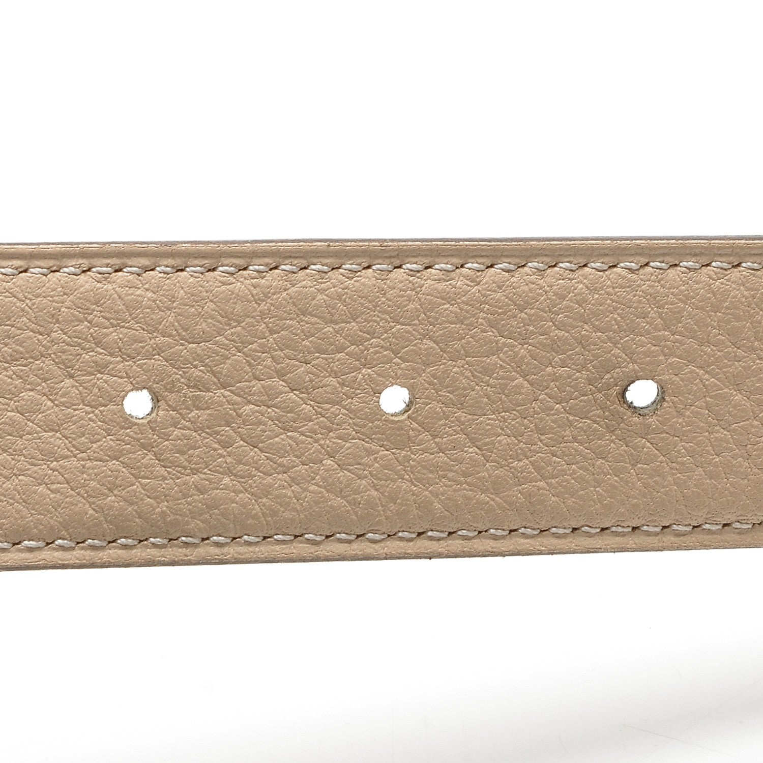 Hermes Box Togo 32mm Belt Strap 70 Gris Pale Parchemin 4 of 5