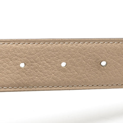 Hermes Box Togo 32mm Belt Strap 70 Gris Pale Parchemin 4 of 5