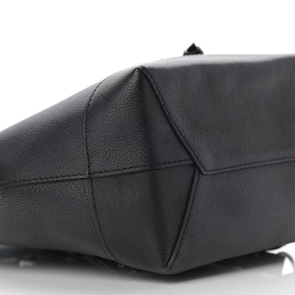 Louis Vuitton Calfskin Lockme Backpack Black 8 of 9