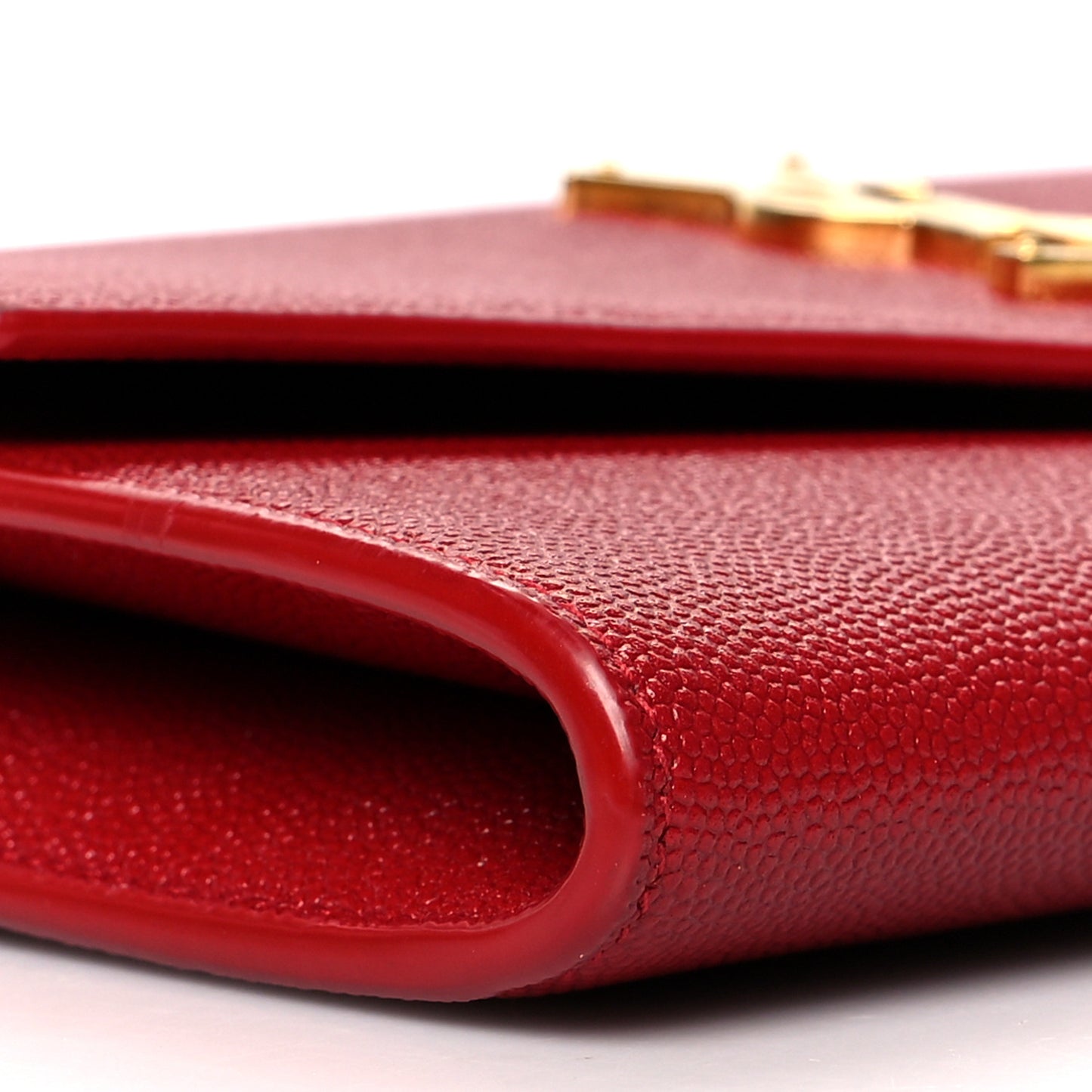 Grain De Poudre Uptown Chain Wallet Red