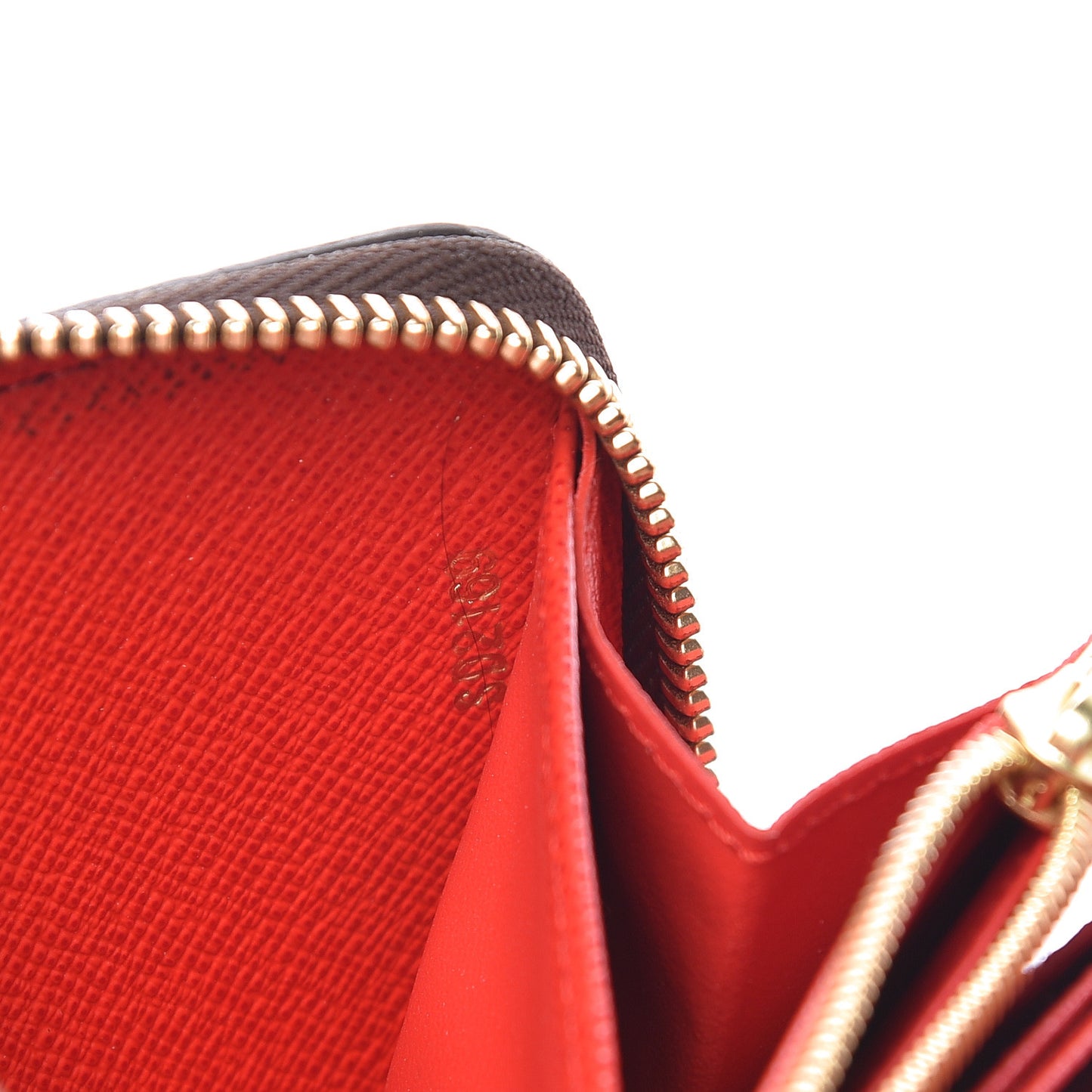 Monogram Zippy Wallet Coquelicot