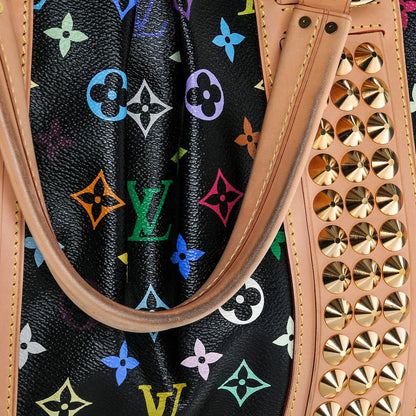 Louis Vuitton Monogram Multicolor Courtney GM Black 7 of 8
