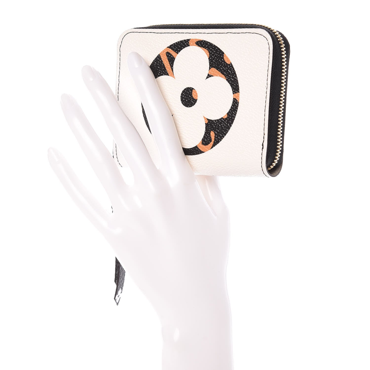 Louis Vuitton Monogram Giant Jungle Zippy Coin Purse Ivory 2 of 7