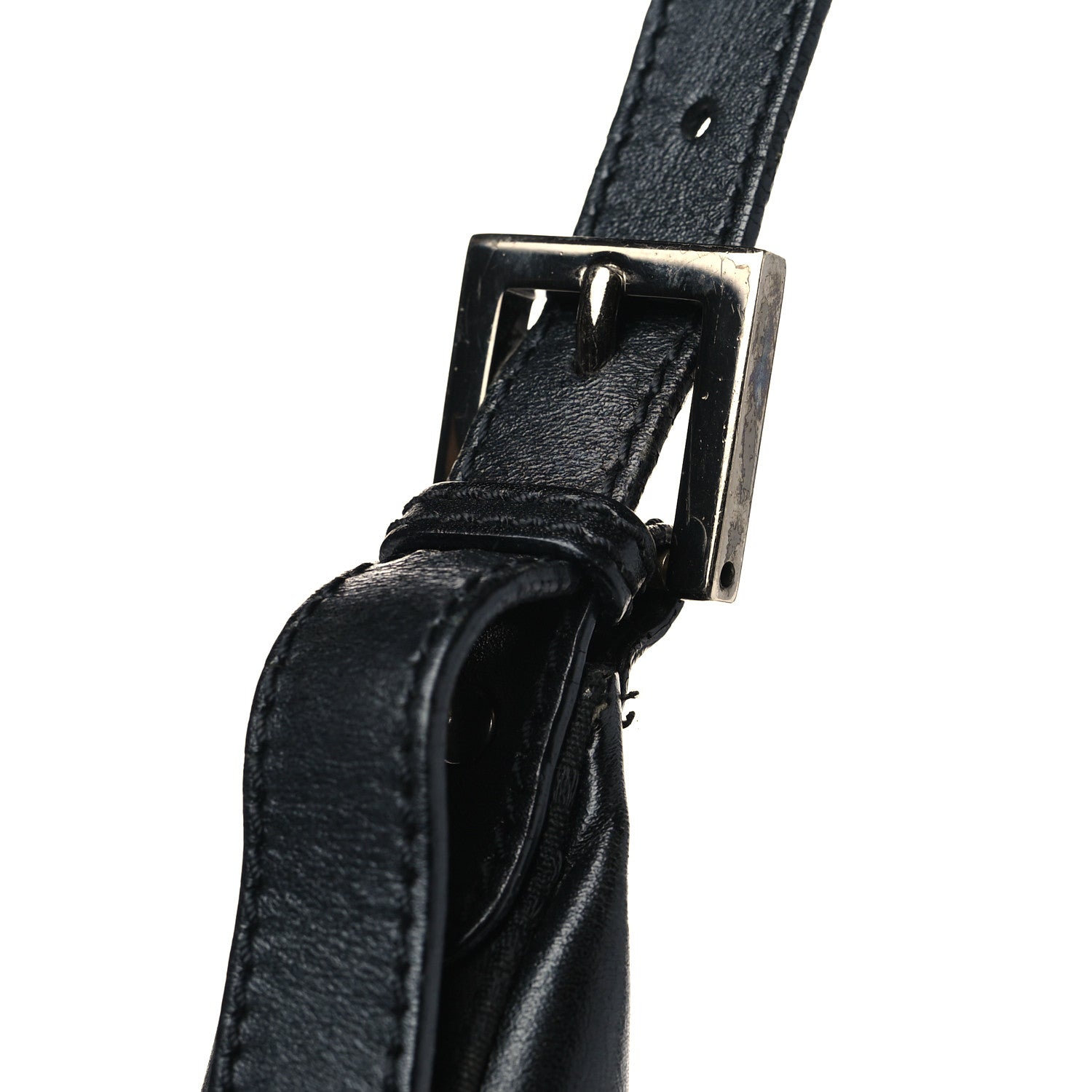 Fendi Zucchino Clip Hobo Black 8 of 8