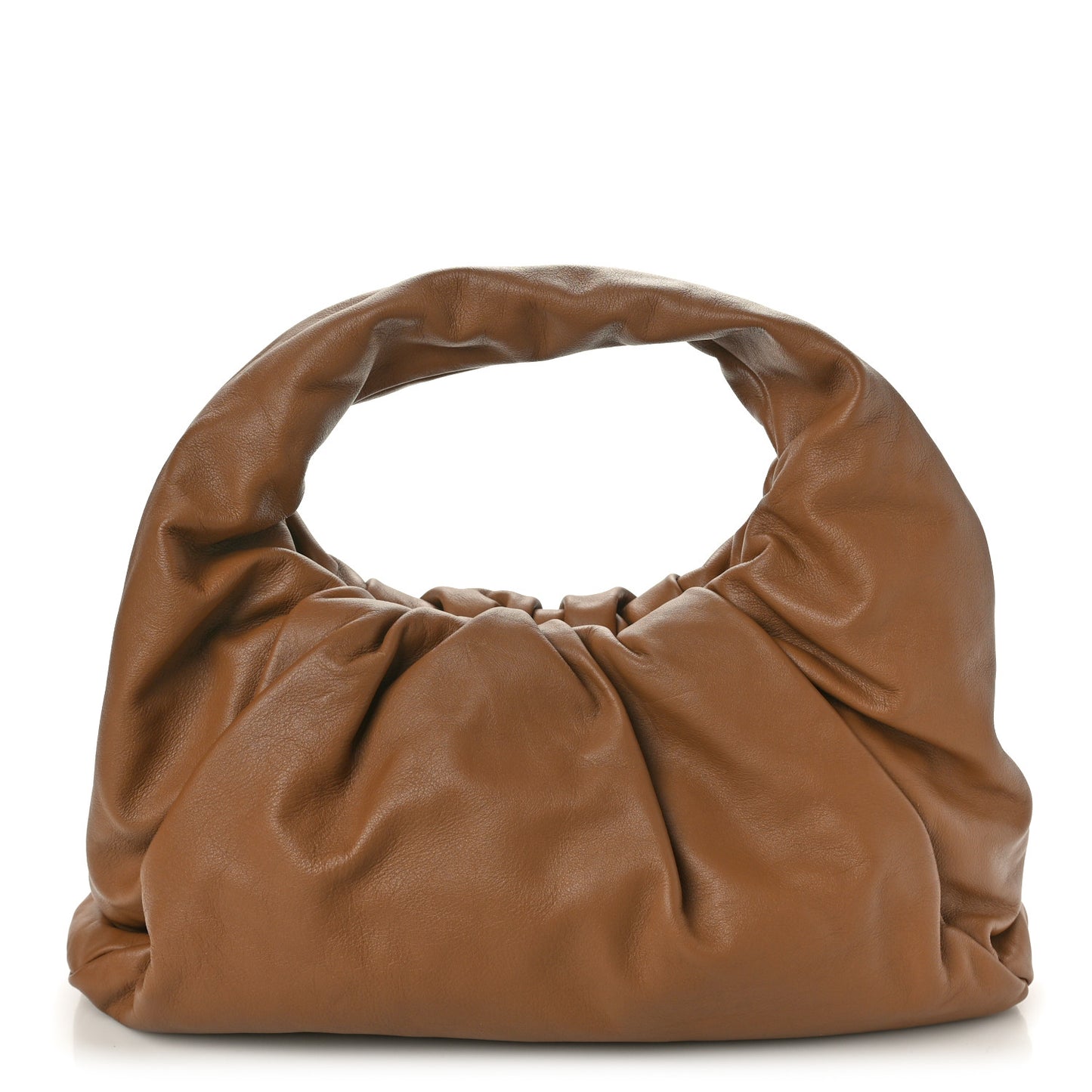 Smooth Butter Calfskin Small The Shoulder Pouch Cammello
