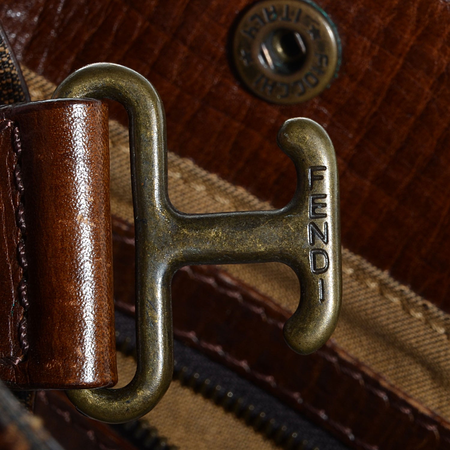 Fendi Zucca Small Bag De Jour Tobacco 3 of 11