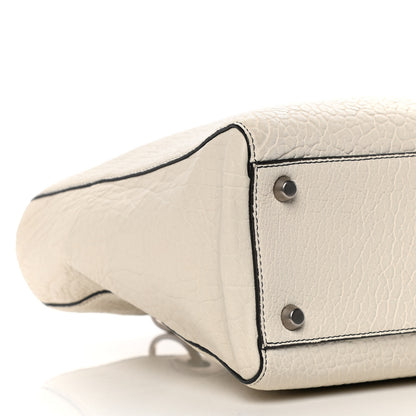 Christian Dior Grained Lambskin Large Lady Dior Off White 9 of 14