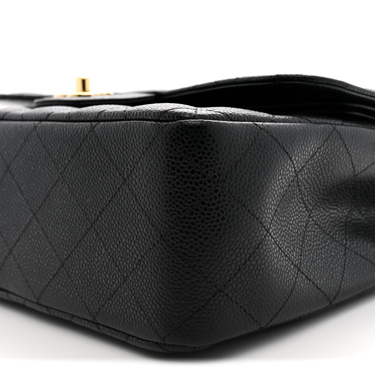 Chanel Caviar Quilted Jumbo Double Flap Black 10 of 11