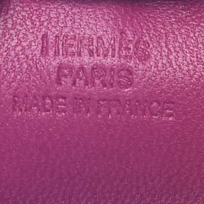 Hermes Milo Lambskin Grigri Rodeo Horse Bag Charm PM Rose Pourpre Cornaline Celeste 3 of 5