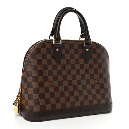 Louis Vuitton Damier Ebene Alma PM 3 of 8