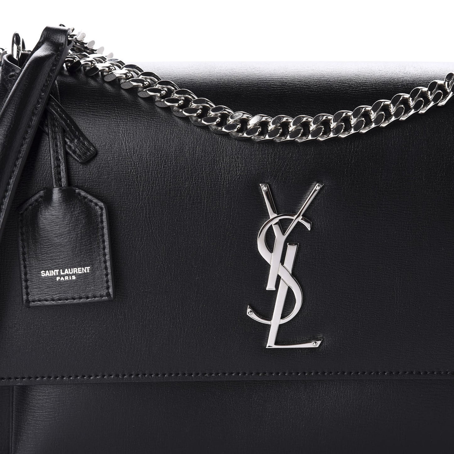 Calfskin Medium Monogram Sunset Black