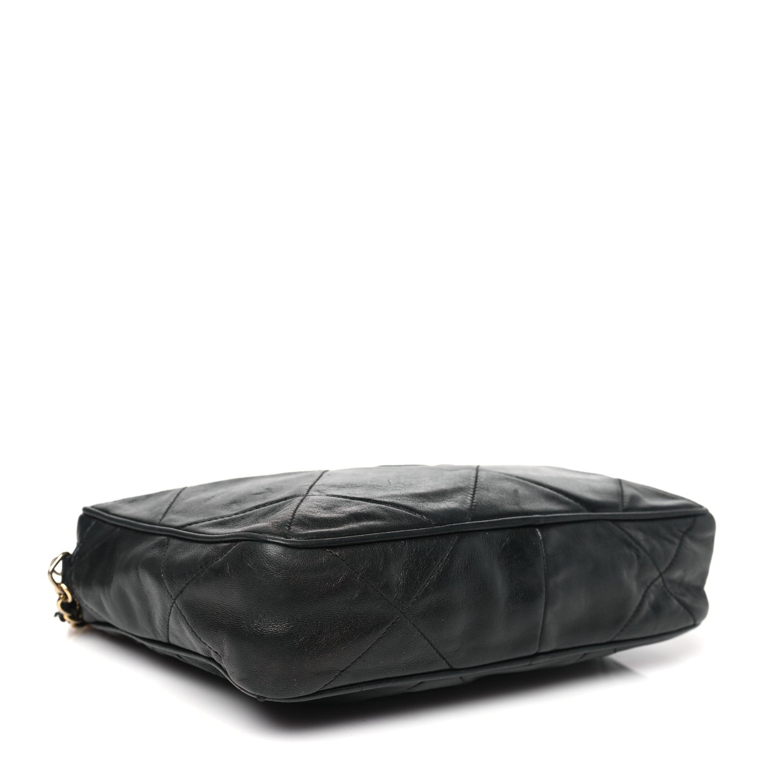 Chanel Lambskin Quilted CC Tassel Camera Case Black 4 of 15