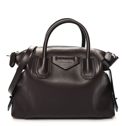 Givenchy Smooth Calfskin Small Soft Antigona Dark Brown 1 of 8