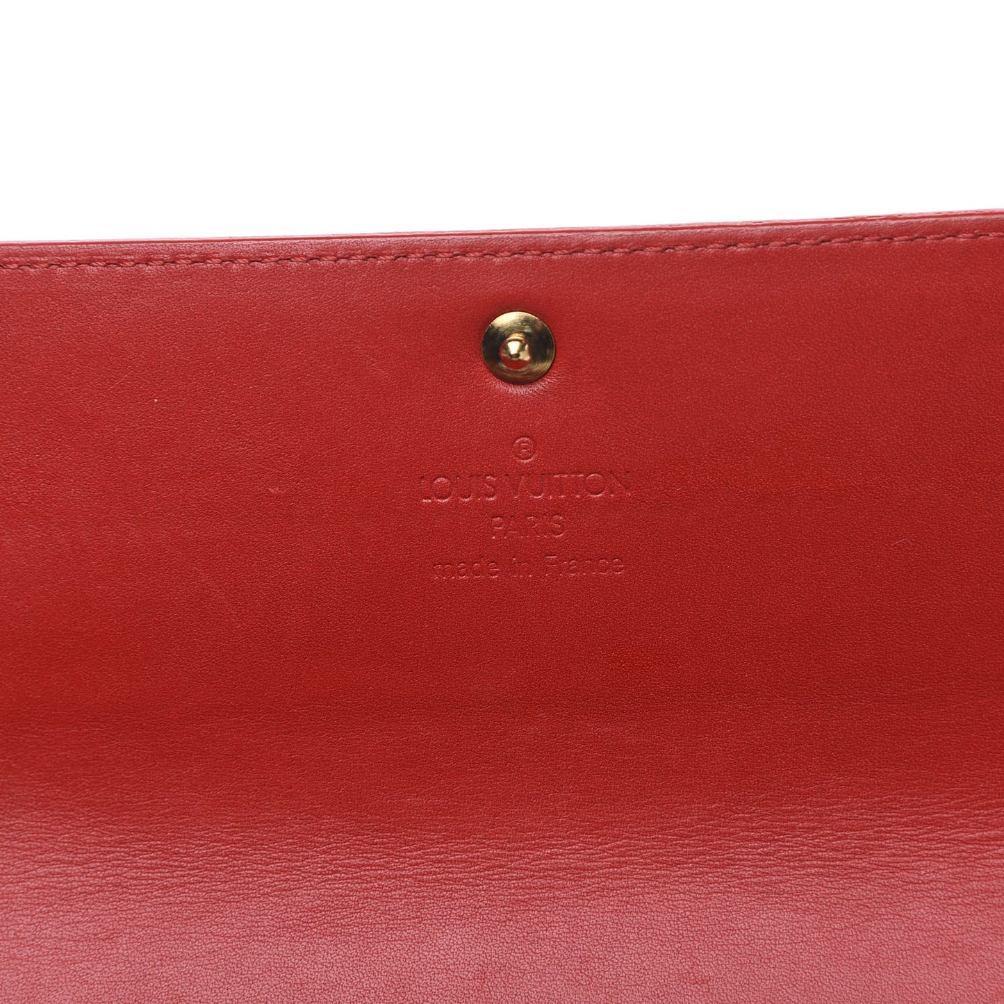 Vernis Sarah Wallet Rouge