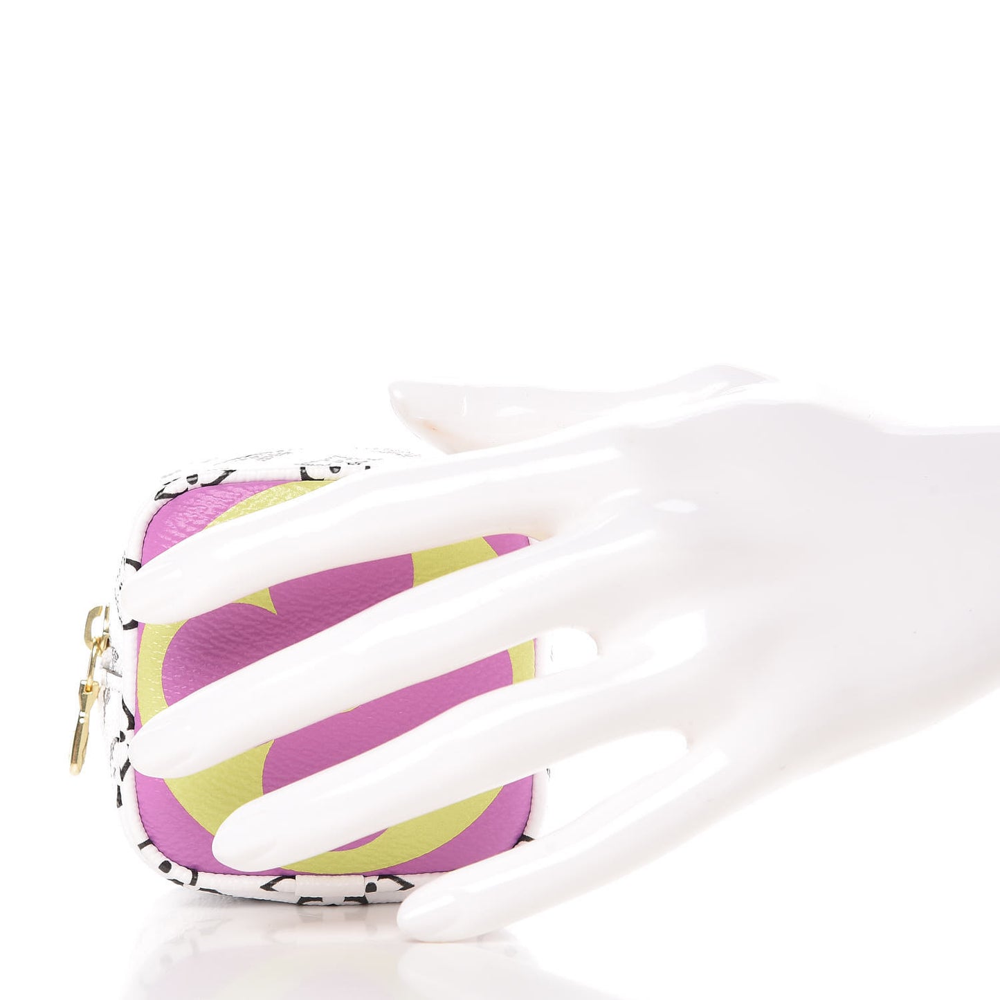 Monogram Giant Cube Coin Purse Pink