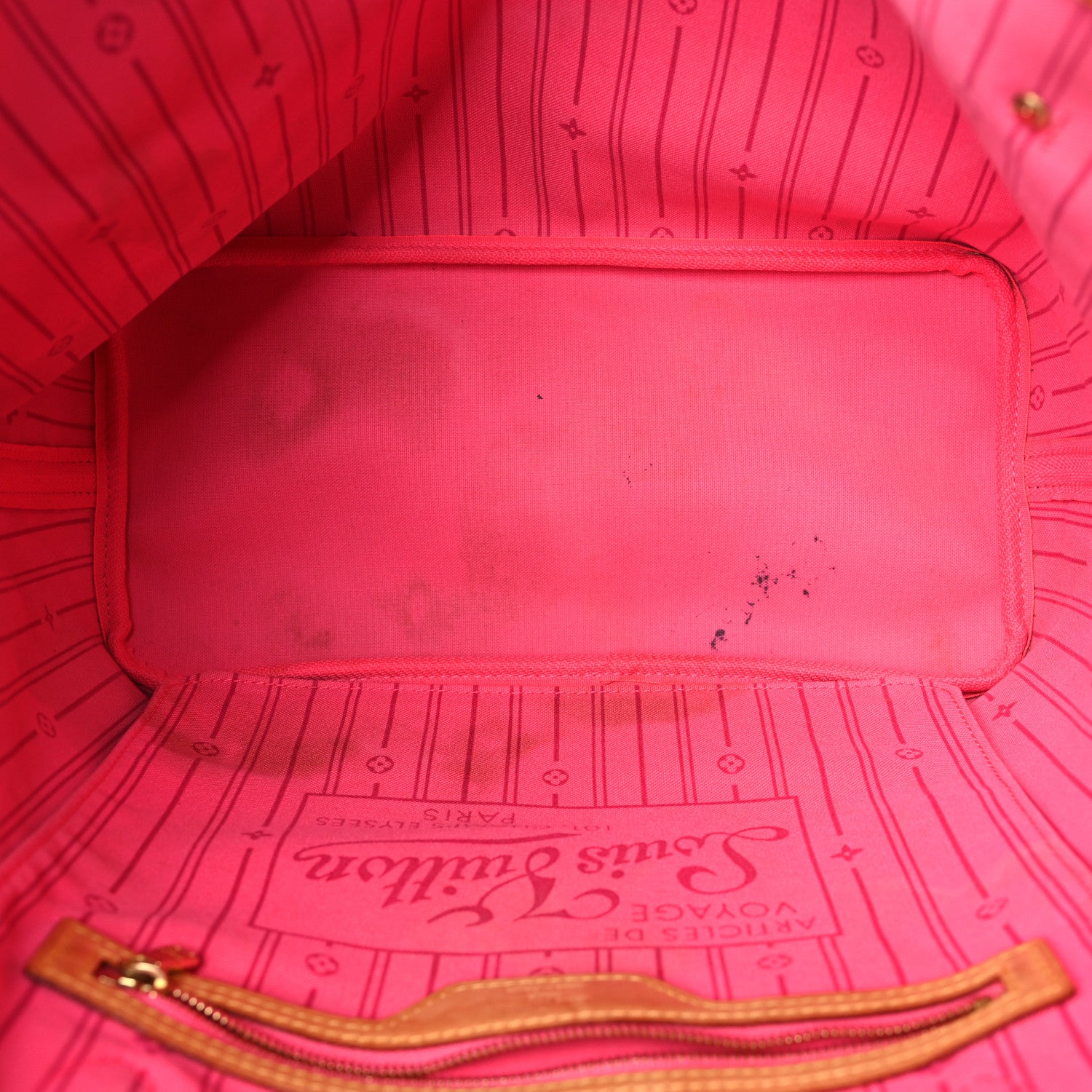 Louis Vuitton Monogram Roses Neverfull MM 5 of 13