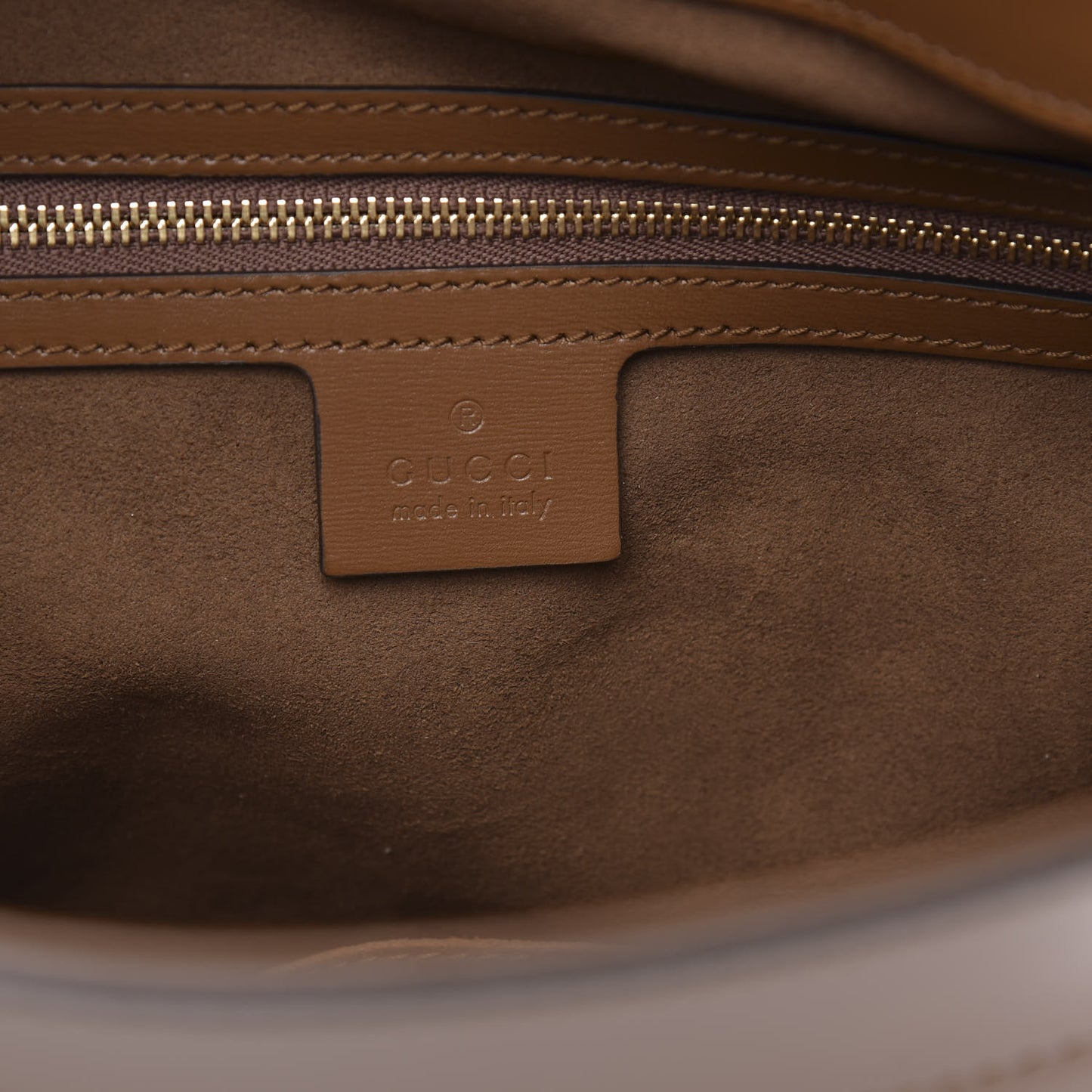 Boarded Plutone Calfskin Medium Arli Shoulder Bag Nocciola