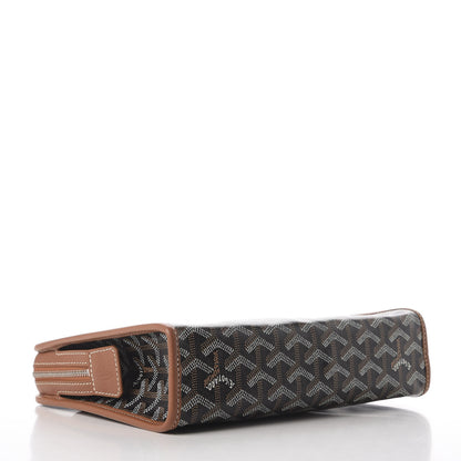 Goyard Goyardine Jouvence MM Toiletry Pouch Black Gold 3 of 8