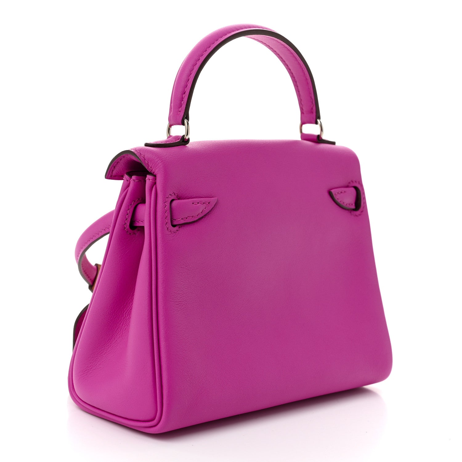 Hermes Swift Quelle Idole Kelly Doll Handbag Magnolia Biscuit 3 of 11