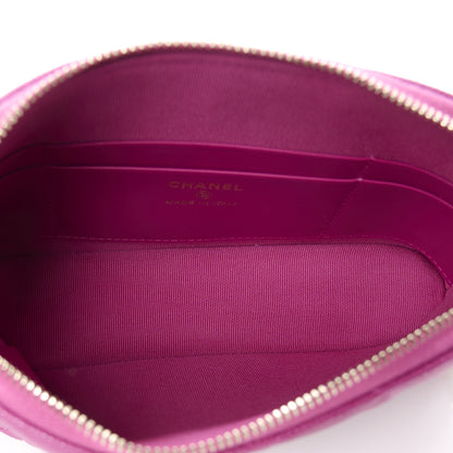 Chanel Caviar Quilted Classic Clutch With Chain Fuchsia 5 of 10