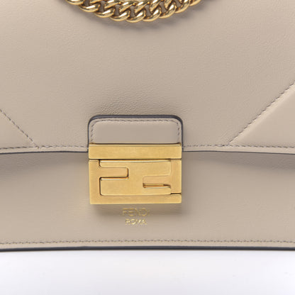 Fendi Vitello Grace Matte Small Kan U Shoulder Bag Nuvola 9 of 9