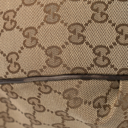 Gucci Monogram Margaux Calfskin Medium Emily Hobo Beige Ebony Cocoa 11 of 16