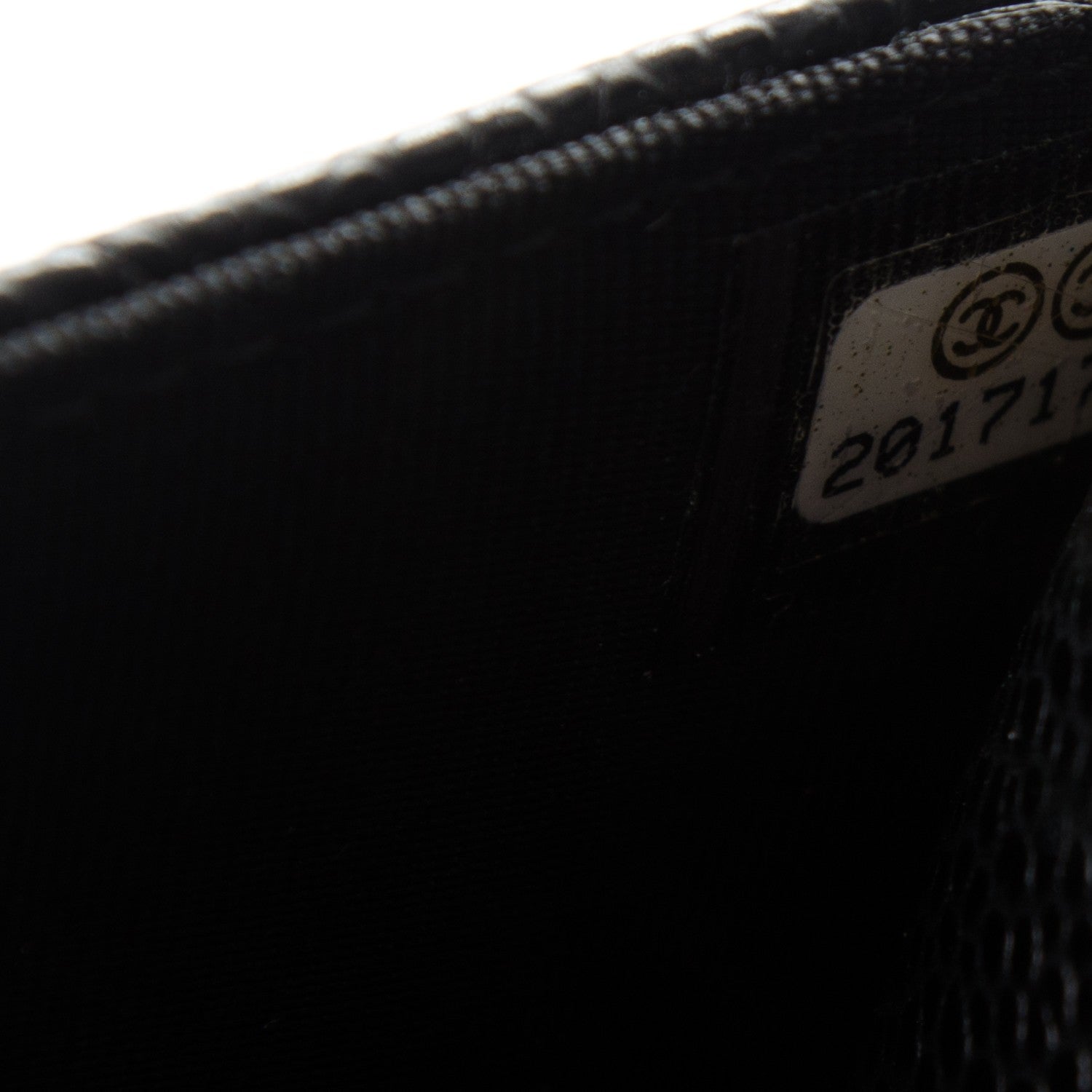 Chanel Caviar Quilted Wallet On Chain WOC Black 8 of 8
