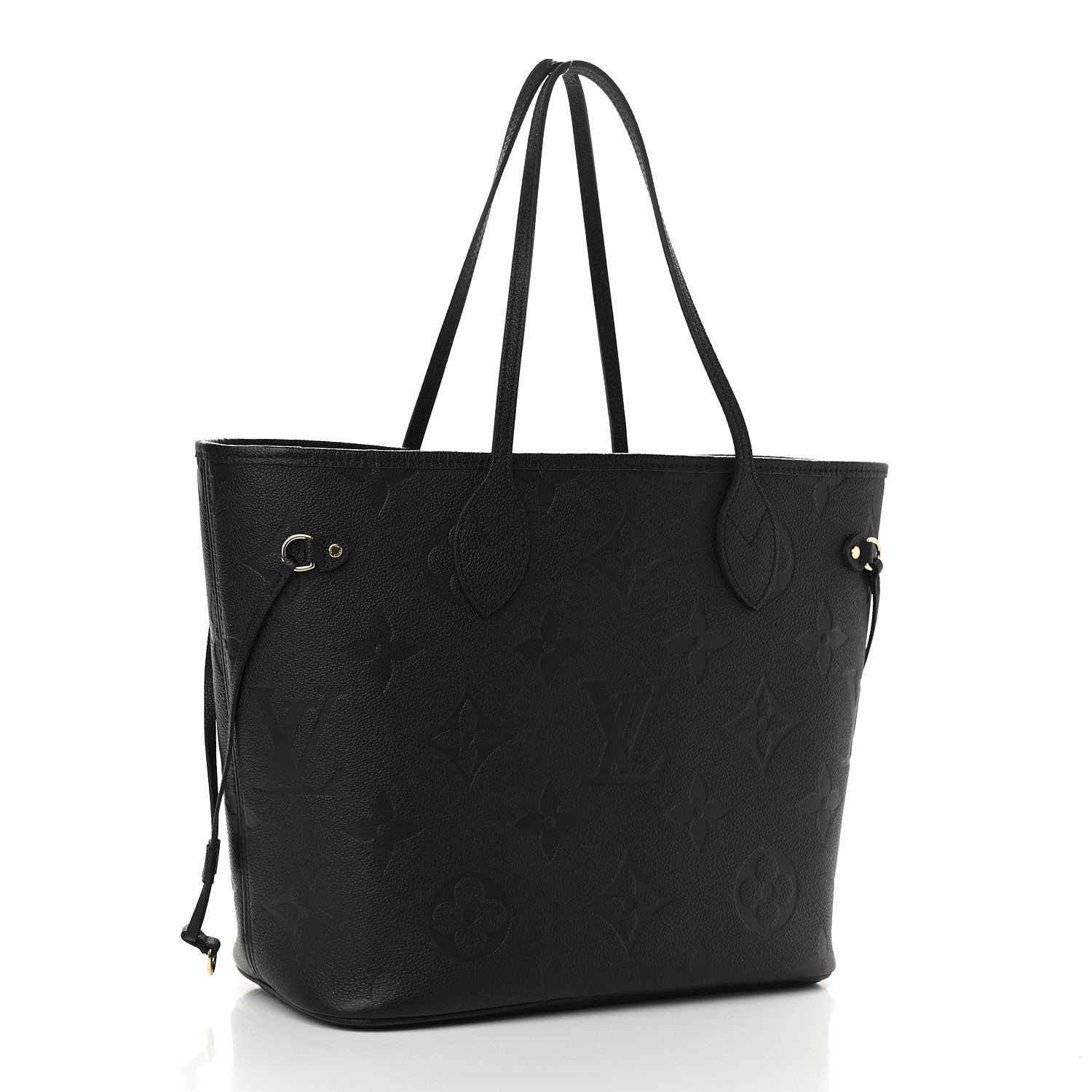 Louis Vuitton Empreinte Monogram Giant Neverfull MM Black 4 of 9