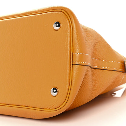 Hermes Taurillon Clemence Bolide 35 Moutarde 7 of 9