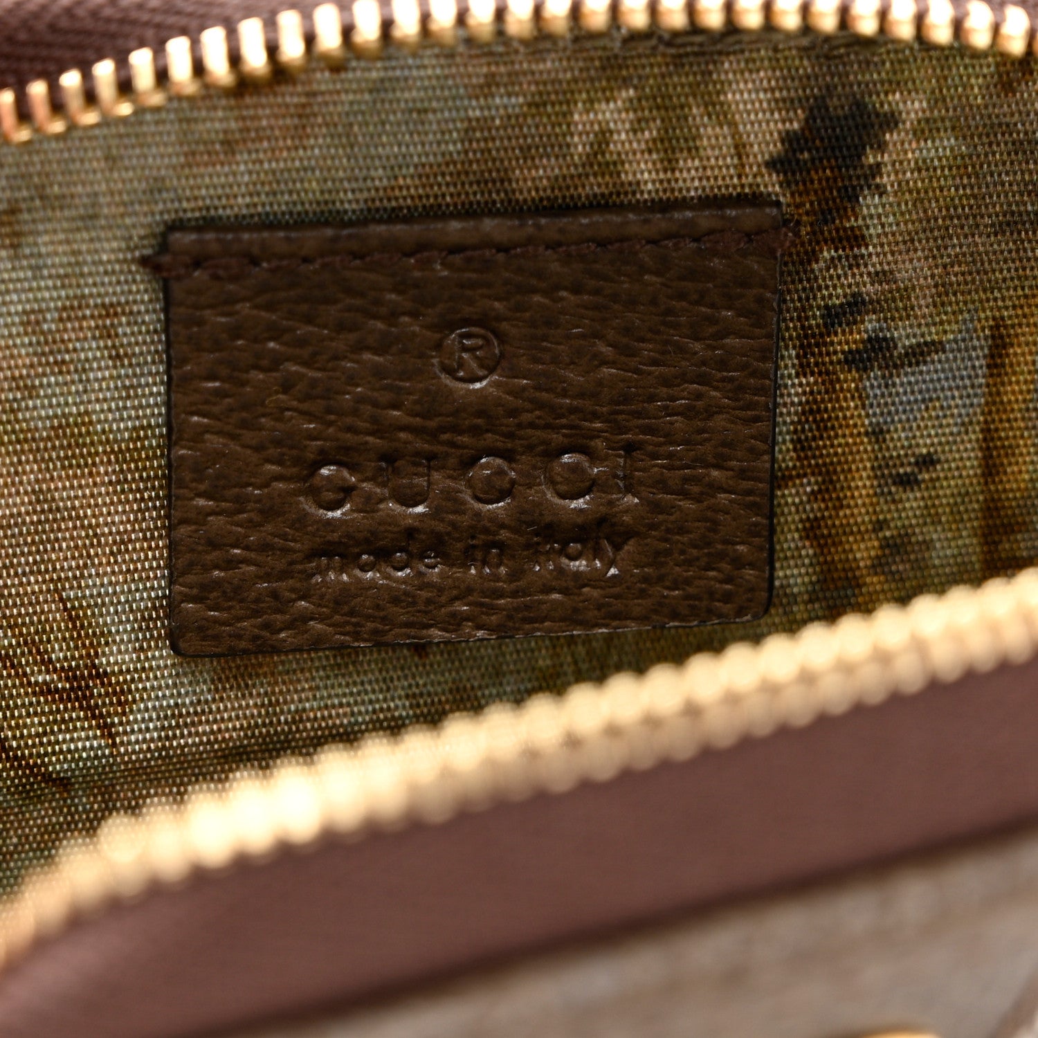 Gucci GG Supreme Monogram Web Ophidia Playing Card Case Beige New Acero 7 of 9