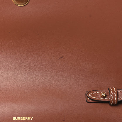 Burberry Calfskin Vintage Check New Hampshire Bag Archive Beige Tan 9 of 10