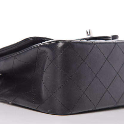 Chanel Lambskin Quilted Mini Square Flap Black 10 of 12